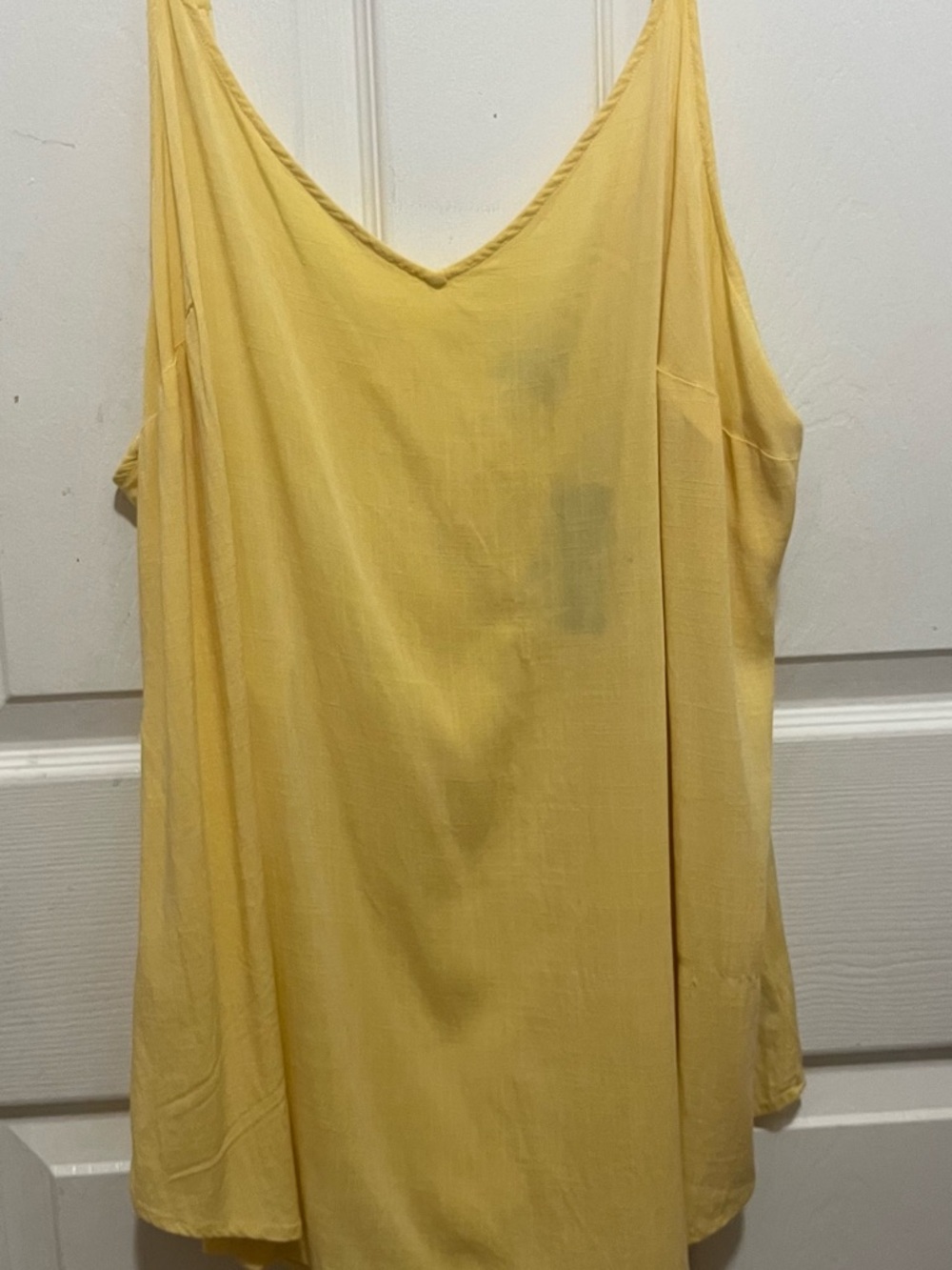 torrid Yellow V-Neck Sleeveless Camisole